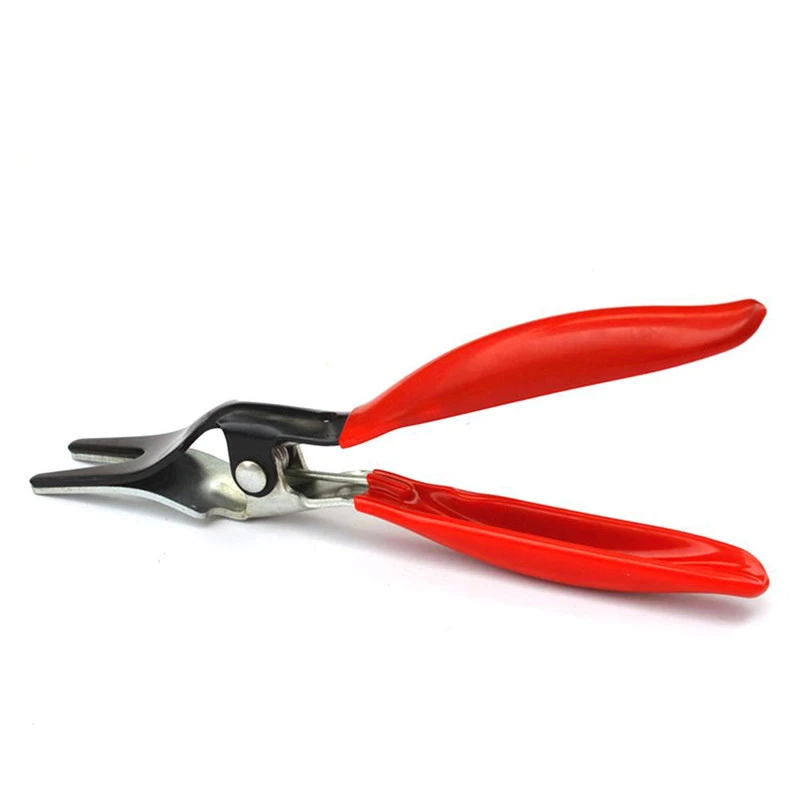 Red New Angled Car Fuel Vacuum Line Tube Hose Remover Separator Pliers Pipe Tool Red New Angled Car Fuel Vacuum Line Tube Hose Remover Separator Pliers Pipe Tool