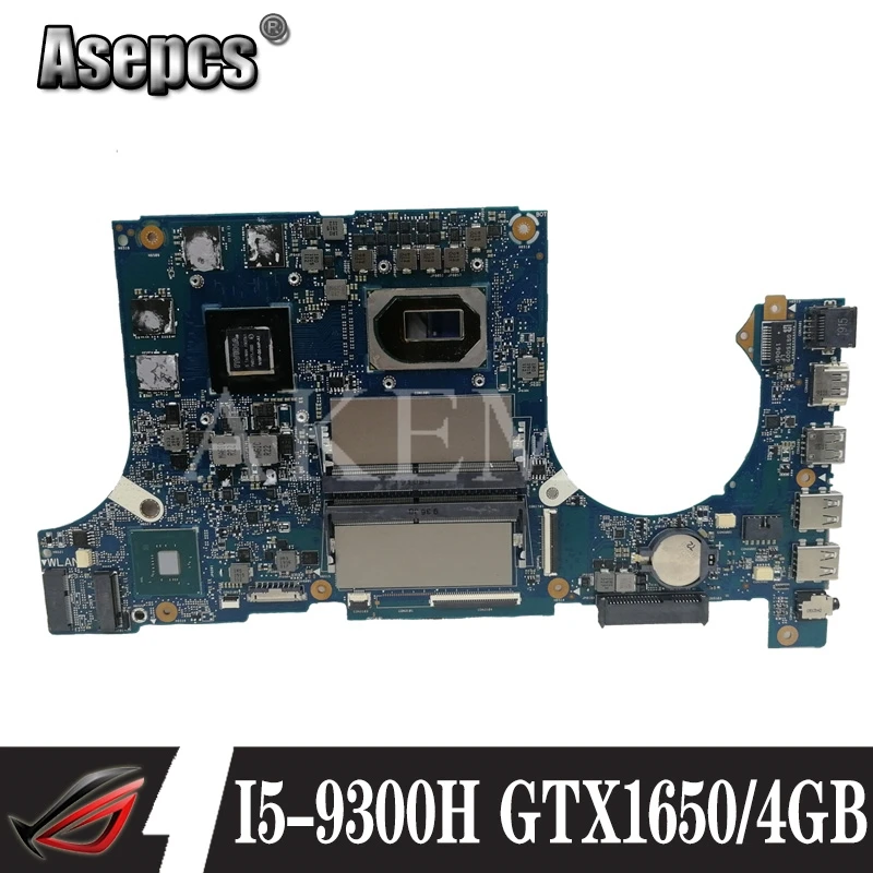Akemy материнская плата для For Asus TUF Gaming FX505G FX505GT FX95GT FX95GT9750 ноутбука I5-9300H GTX 1650/4GB GDDR5 |