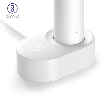 

Soocars Toothbrush Wireless Charger USB Version Black And White Color