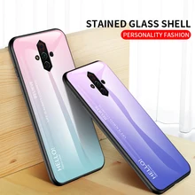 

Stained Glass Case for Nubia Z17 Mini S Shockproof Cover Coque for Nubia Z18 Z17 Mini Z17S Z17MiniS Nubia Play 5G NX651J Cover