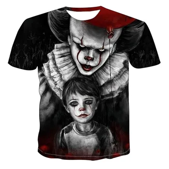 

Summer new 3DT shirt men's street casual print black short sleeve fashion funny white T-shirt high T-shirt Colorful T-shirt