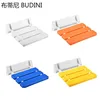 Wall Mounted Shower Seats Bathroom Blue Shower Folding Chair Bath Chair Elderly Shower Spa Toilet  Bench Stool 6