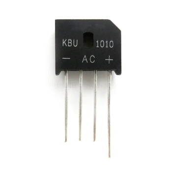 

50pcs/lot KBU1010 KBU-1010 10A 1000V ZIP-4 In Stock