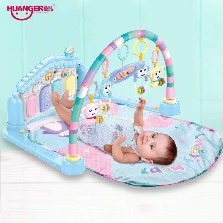 Emperor Children Original Factory Baby Toys 0-6-12 Newborns Harmonium Fitness Rack Early Childhood Educational Children Music To