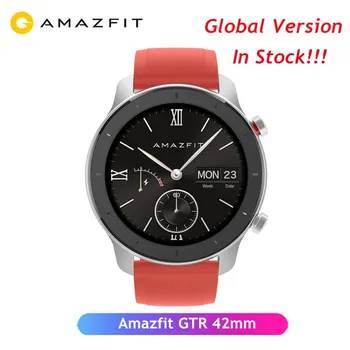 

Huami Amazfit GTR 42mm Smart Watch 12Days Battery GPS 5ATM Waterproof 12 sports modes Smartwatch For Android IOS Global Version