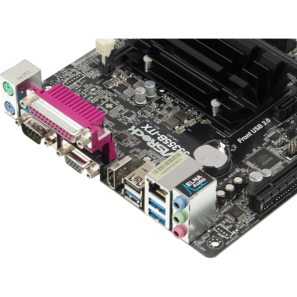 Материнская плата Asrock J3355B-ITX mini-ITX AC`97 8ch(7.1) GbLAN+VGA+HDMI