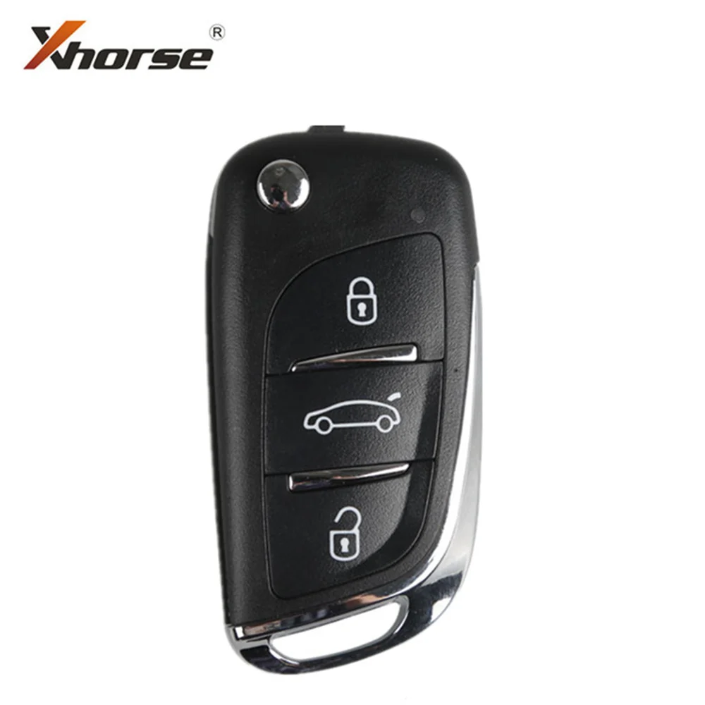 Xhorse XNDS00EN Wireless Remote Key For DS Flip Type 3 Buttons Work With VVDI2 and VVDI Key Tool 1 PCS