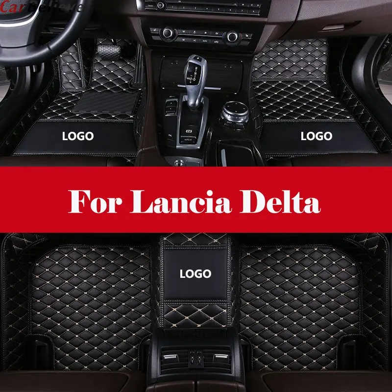

Car Styling LHD car accessories car Floor Mats Car Floor Mats Waterproof Leather Carpets For Lancia Delta