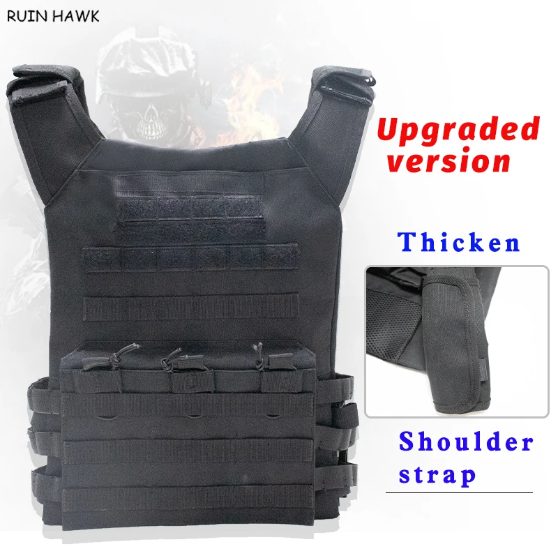 

Hunting Tactics Plus Size JPC Molle Panel Vest Outdoor CS Game Paintball Air Gun Vest Military Equipment Multiple Colors