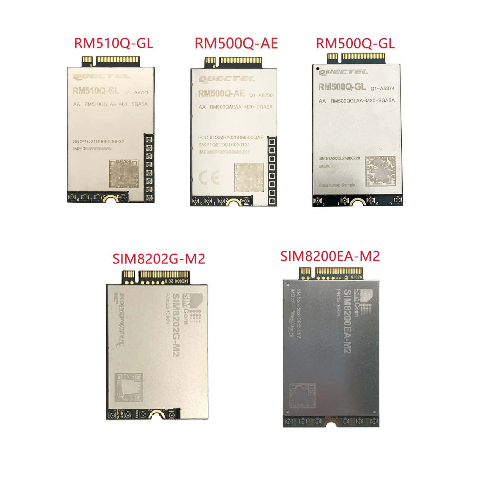 in stock! 5G RM510Q-GL RM500Q-GL RM500Q-AE SIMCOM SIM8200EA-M2 SIM8202G-M2 100%new and original |