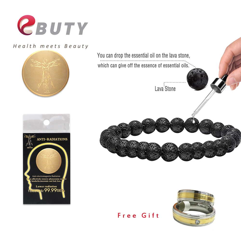 EBUTY 6000CC ионы подвески энергетические стикеры против излучения с защитой от ЭМП