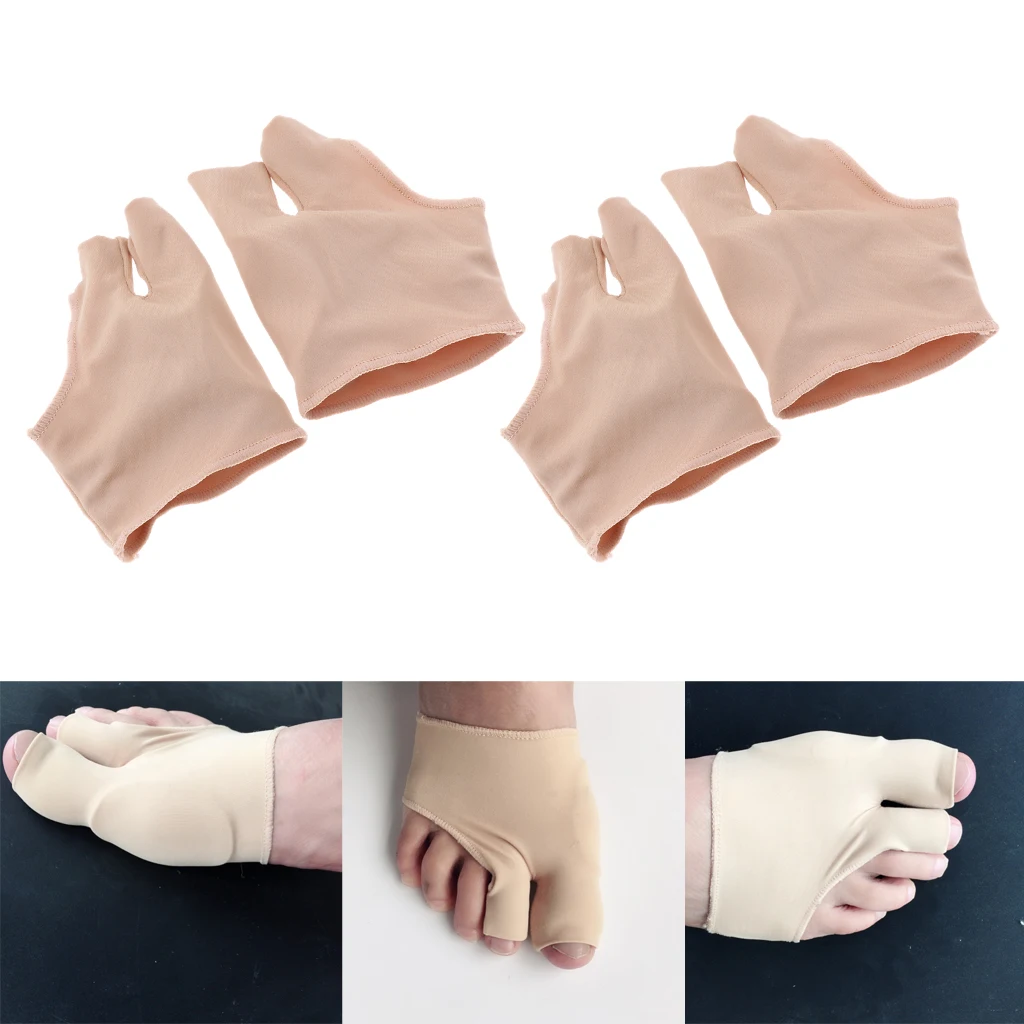 

2Pairs Adults Comfort Silicone Toe Straighteners Foot Pain Relieve