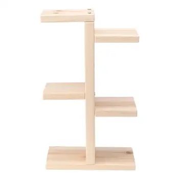 

Decorative Rack Delicate Storage Rack Wooden Flower Pot Stand Storage Rack Plant Storage Holder For Balcony Home Office Room
