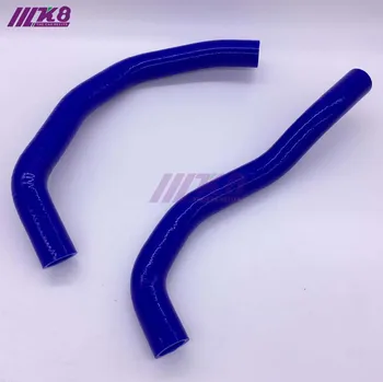 

SILICONE RADIATOR COOLANT HOSE FOR 03-07 ACCORD CM 2.4L l4 K24A (2Pcs)Red/Blue/Black