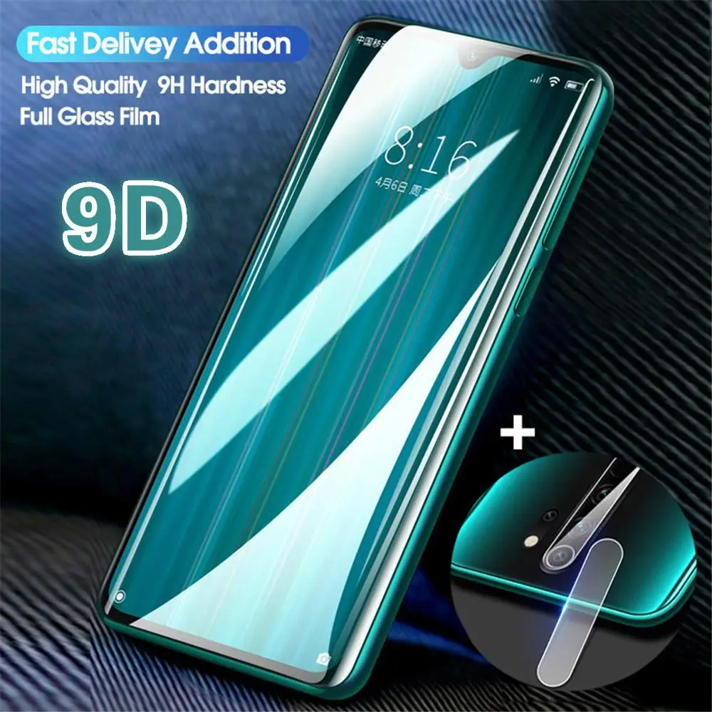 

2 in1 9D Tempered Glass Back Camera Lens Film For Xiaomi Redmi Note 8 Pro Screen Protector For Redmi Note 8 Note8 Pro 8Pro