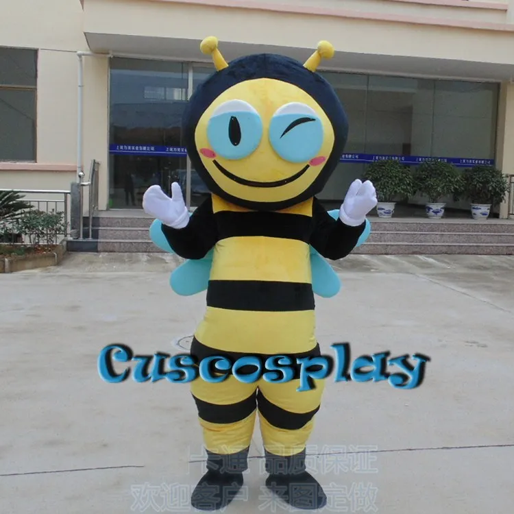 Hot Sale Professional Mascot Costume Adult Size Honest Bee Mascot