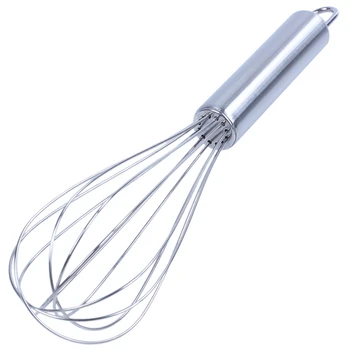 

Stainless Steel Egg Beater Whisk Tool 8 Inch Length