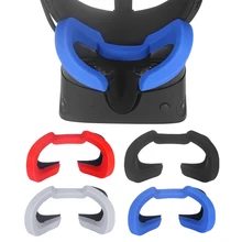 Дышащие светильник Блокировка Маска Для Глаз Крышка Накладка для Oculus Rift S очки виртуальной реальности VR гарнитура Замена Мягкая силиконовая маска для глаз запасные Запчасти