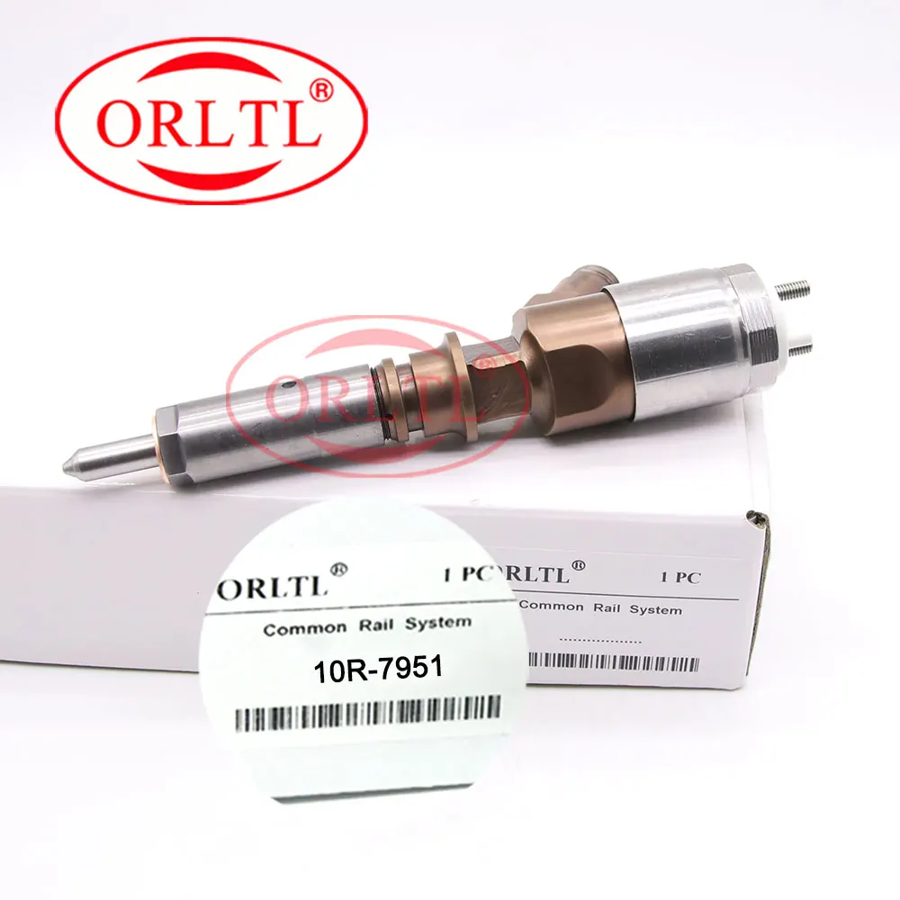 10R7951 инжектор дизельного двигателя 10R-7951 инжектор Common Rail 10R 7951(d18m01y13p4752) для гусеничного экскаватора 320D, 320D FM