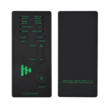 

Mini Portable Voice Changer Handheld Microphone Voice Changing Device Sound Effects Machine for PS4/Phone/iPad/Computer