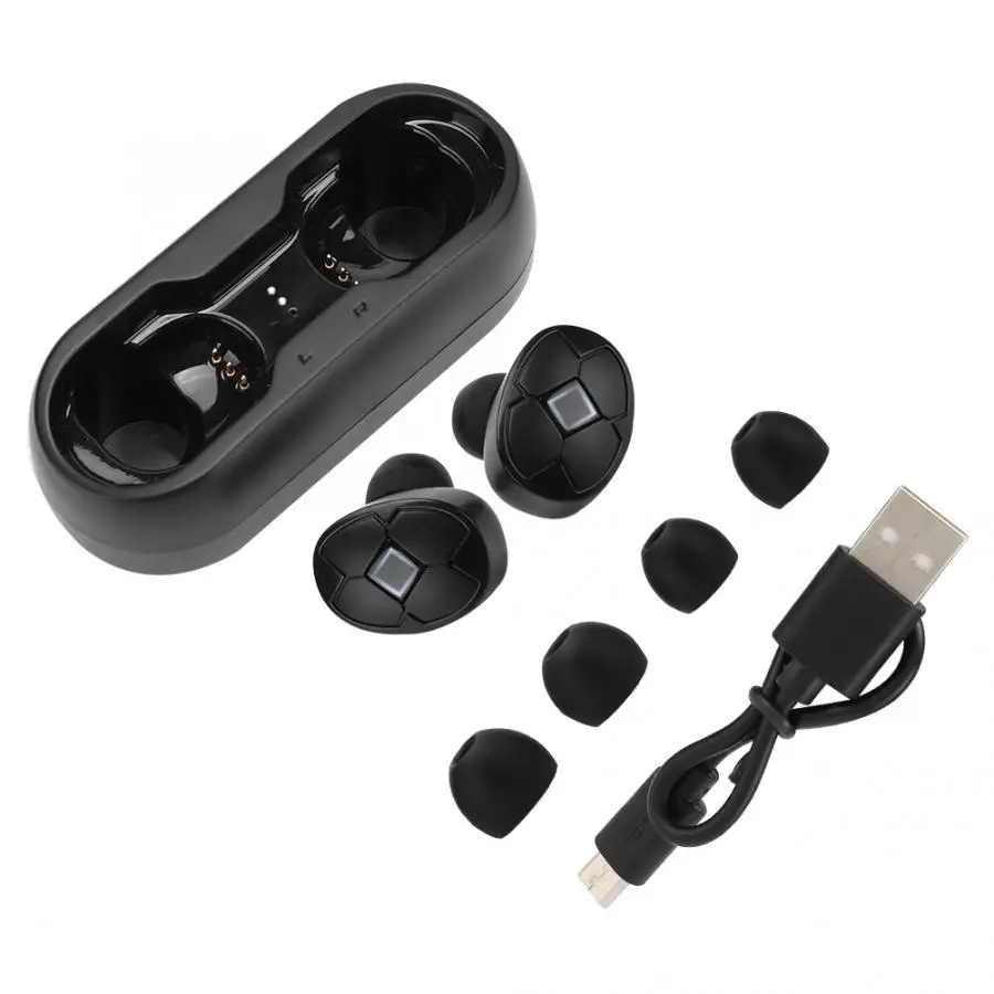 TWS наушники мини V5 Bluetooth 5,0 Многоточечное соединение наушники Беспроводной спортивные наушники для Голосовое управление/функция вызова/Музыка