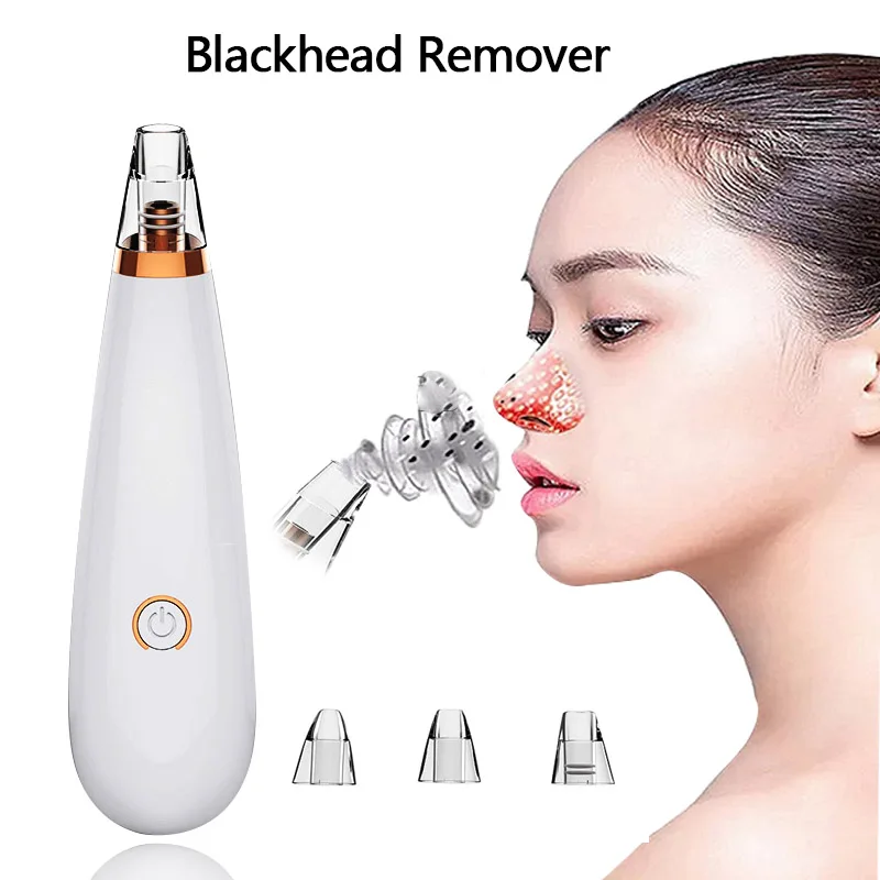 Blackhead Remover Facial Deep Pore Acne Pimple Cleaner Removal Vacuum Extractor Suction Face Beauty Clean Skin Care Tool polishing cloth 925 sterling silver jewelry cleaning cloth 10x7cm silver ring earring necklace bracelet soft clean tool