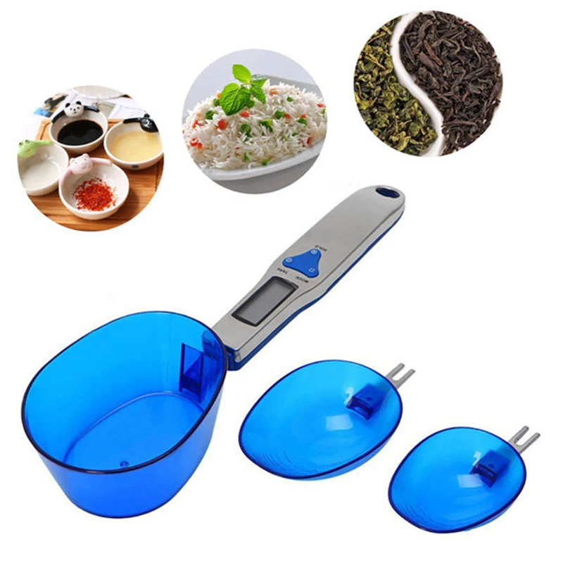 Household Electronic Weighing Measuring Scale Lcd Digital Measuring Spoon For Kitchen Cooking Pastry Baking