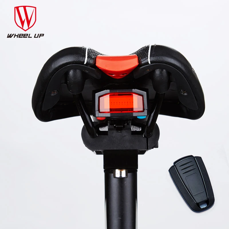 Cheap 4 In 1 Anti-theft Wireless Remote Control Bike lights Bicycle Taillights Bike Rear Bicycle pattern 2018 Leds 4