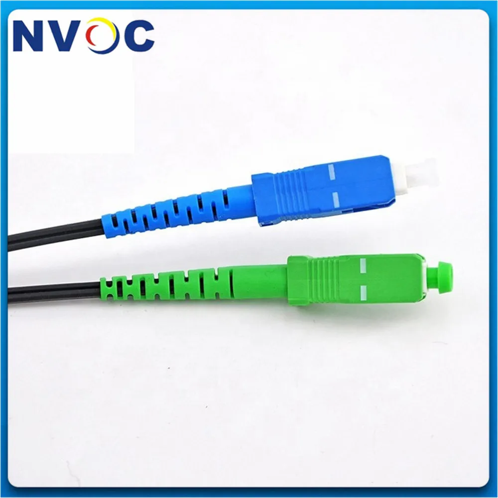 Внутренний волоконный патч корд FTTH GJXH 2 шт./лот 20 м SM Simplex G657A1 LSZH SC/UPC 50 см между