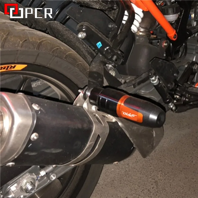 Оранжевая черная мотоциклетная рамка для KTM DUKE 390 RC 125 250 RC390 аксессуары выхлопные