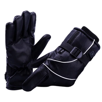 

Motorcycle Racing Heating Gloves Temperature Warm Electric Battery Heated Gloves Winter Outdoor Sports Bicycle Ski Skiing Gloves