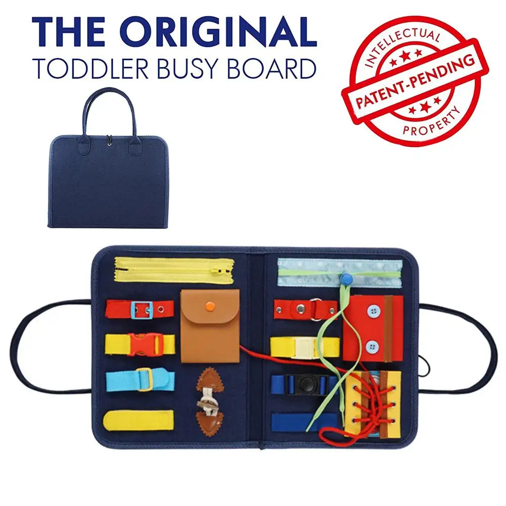 

High Quality Montessori Toy Essential Educational Sensory Board For Toddlers Ntelligence Development Educational Toy
