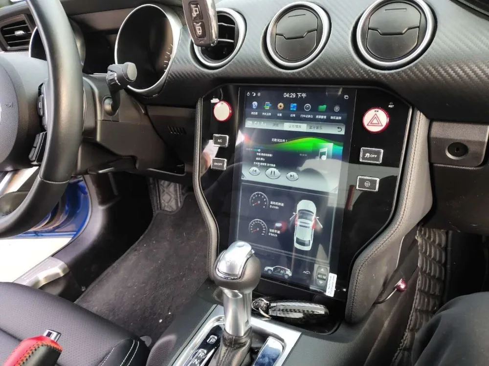 11.8寸野马安装后1