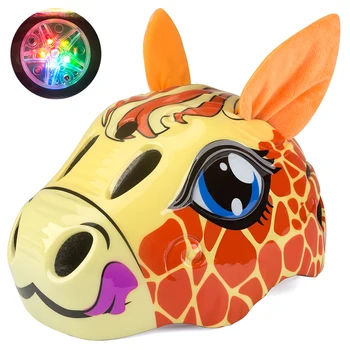 

cycling helmet for kids with Light Cartoon Child road Bike Helmet Ultralight Skating Children High Density Safety Bicycle Helmet