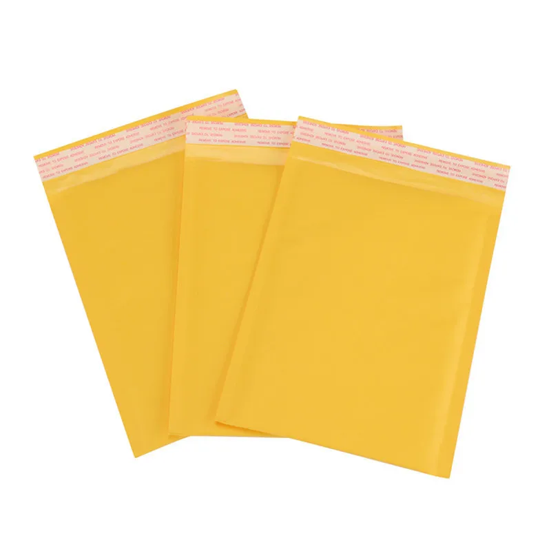 

10pcs 20*25cm Bubble Envelopes Bags Mailers Padded Shipping Envelope Kraft Paper Bubble Mailing Packaging Bag Gift Wrap Storage