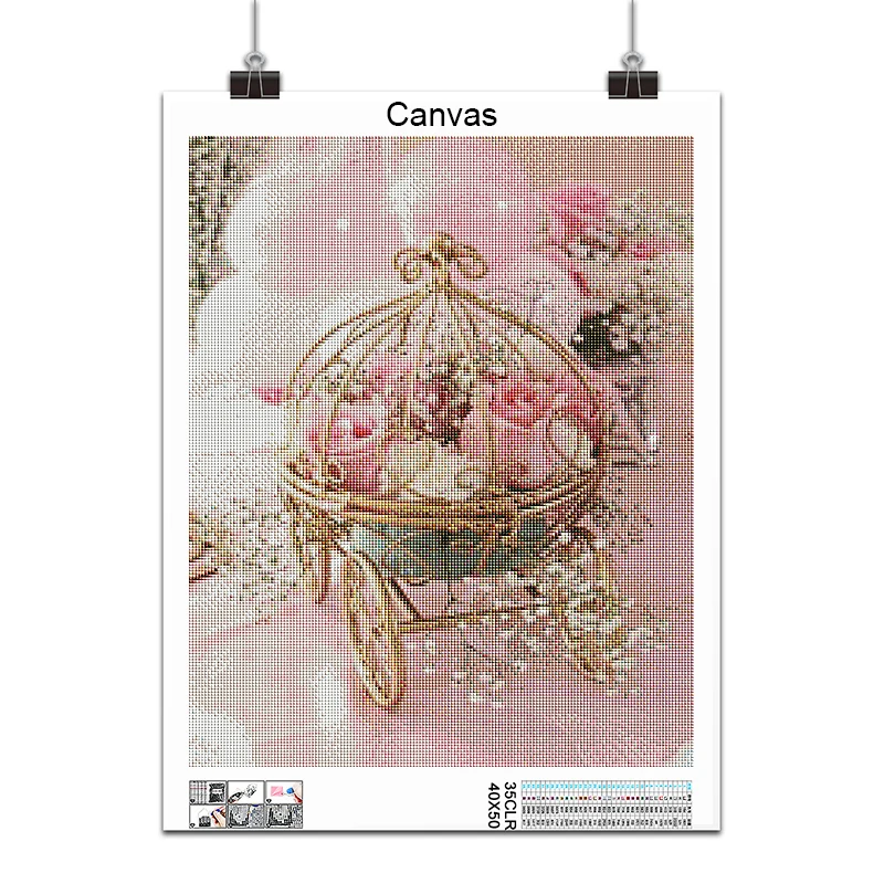 Diamond Painting 5D DIY landscape Flower Eiffel Tower Rose Full Square Round embroidery mosaic Cross stitch home decor art