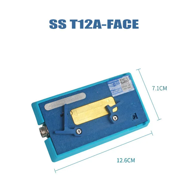 T12A-Face Handle Jyrkior SS T12A-XF 4 в 1 быстросъемный кронштейн нагревательная станция для iPhone X XR XS MAX ЖК-экран средняя рамка инструмент для удаления - Цвет: T12A-Face Handle