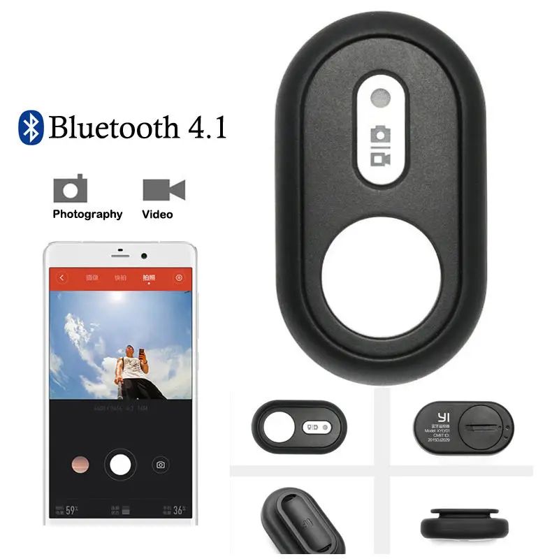 10 м Bluetooth 4,1 цифровая камера Автоспуск стержни пульт дистанционного спуска затвора контроллер для Xiaomi Hero Экшн камеры смартфонов