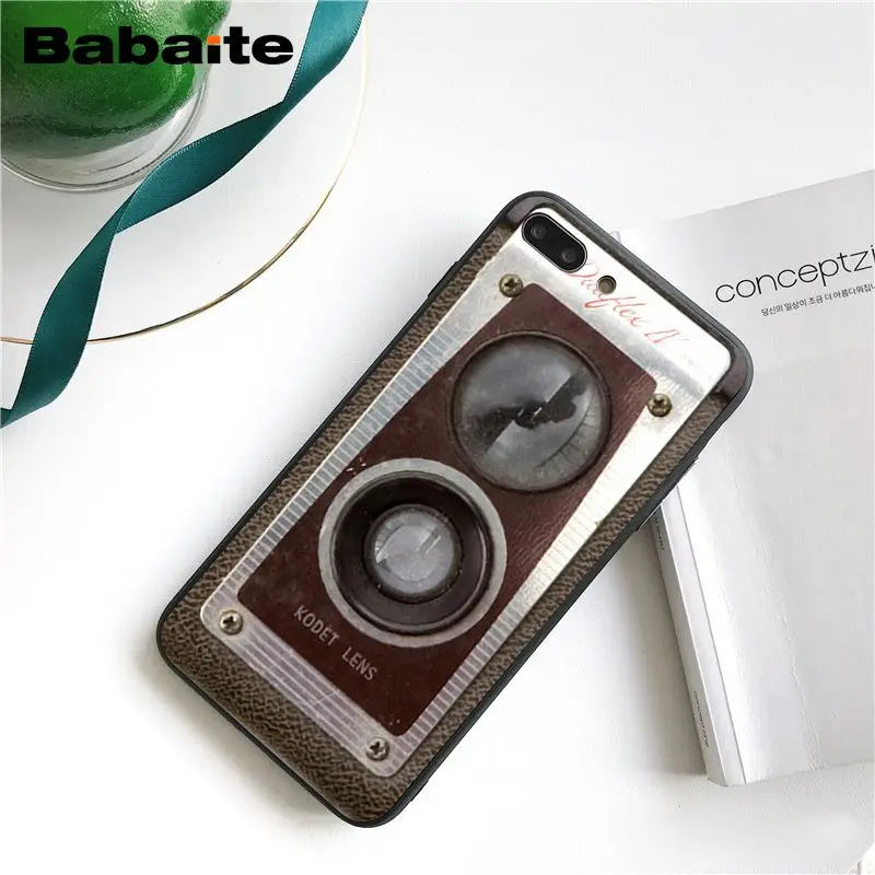 Babaite Old camera Phone Case Cover for iphone 11 Pro 11Pro Max 6S 6plus 7 7plus 8 8Plus X Xs MAX 5 5S XR - Цвет: A6