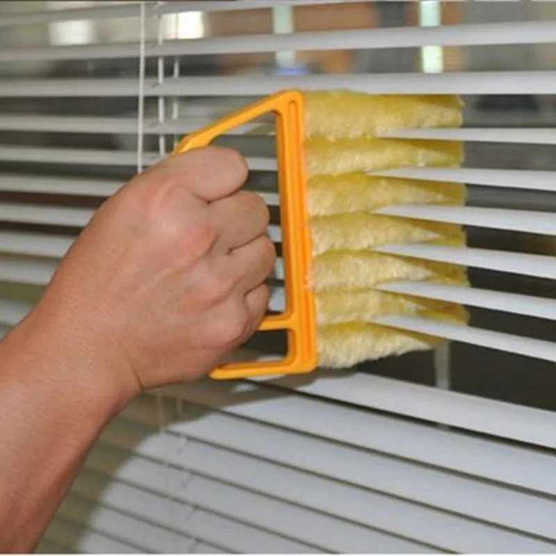 

Microfibre Window Air Conditioner Venetian Blind Brush Duster Dirt Clean Cleaner Household Multifunctional Dust Cleaning Brush