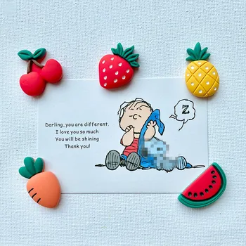 

5pcs Cartoon Thumbtacks Push Pins Cork Board Fruit Combination Lovely Thumb Tacks Creative Map Pin Photo Wall Pretty Board Pins