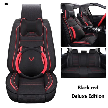 

Full Coverage flax fiber car seat cover auto seats covers for Kia morning picanto rio cerato soul seed optima stinger k9 covers