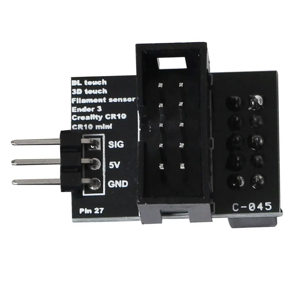 3d принтер аксессуары Creality Cr-10/Ender 3 Pin 27 доска для сенсорного 3d сенсорный адаптер пластина Прочный Зеленый
