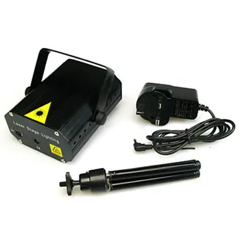 

Quality Guaranteed New Black Mini Projector Holographic Star Stage Laser Light Disco Effect DJ Party Lights Outdoor Lighting