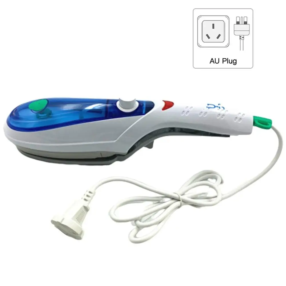 blue AU plug Ручной отпариватель одежды портативный паровой утюг для одежды Утюг-Отпариватель домашней одежды Пароварка машина - Цвет: blue AU plug