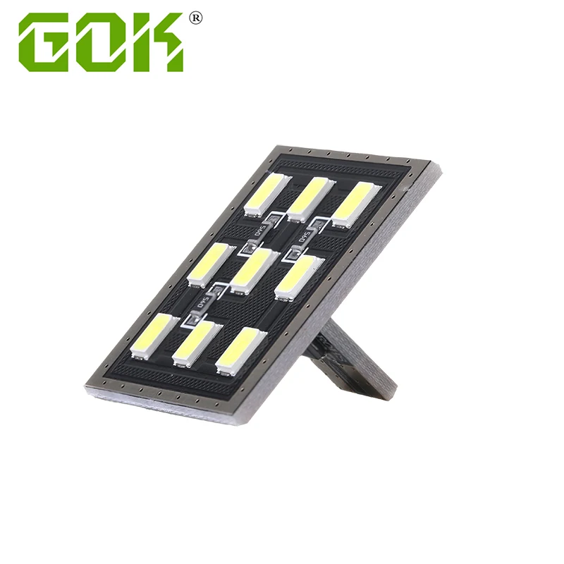 10 100 шт. Автомобильный светодиодный t10 W5W 194 168 T10 9SMD 5730 Шина CAN автомобиль светодиод