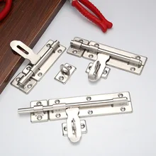 Противоугонный болт из нержавеющей стали типа B замок-Защелка двери горизонтальный болт деревянные двери cha xiao kou противоугонные производители Direc