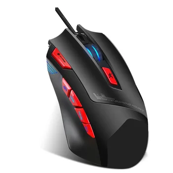 

6000DPI USB Wired Mechanical Gaming Mouse 9 Buttons Modes Optical Gaming Mouse Gamer Laptop PC Mice