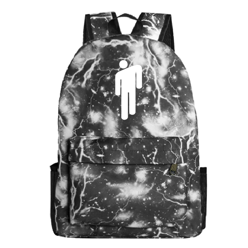 Sac A Dos Femme Billie Eilish рюкзак для путешествий, холщовый рюкзак для ноутбука, Mochila Mujer, женская и мужская сумка для книг, школьный рюкзак, рюкзак, DJ певцы - Цвет: 5