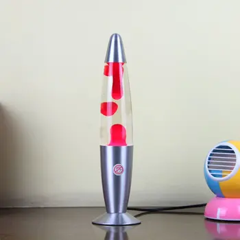 

Cute Metal Base Lava Lamp Wax Volcano Style Night Light Jellyfish Nightlight Glare Incandescent Lava Lighting Lamps